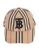 Burberry Canvas Neutral Pattern Hat Size S