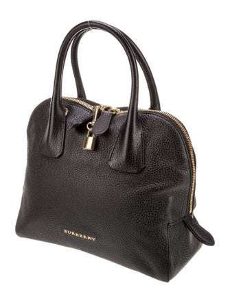 Burberry Nova Check Top Handle Bag