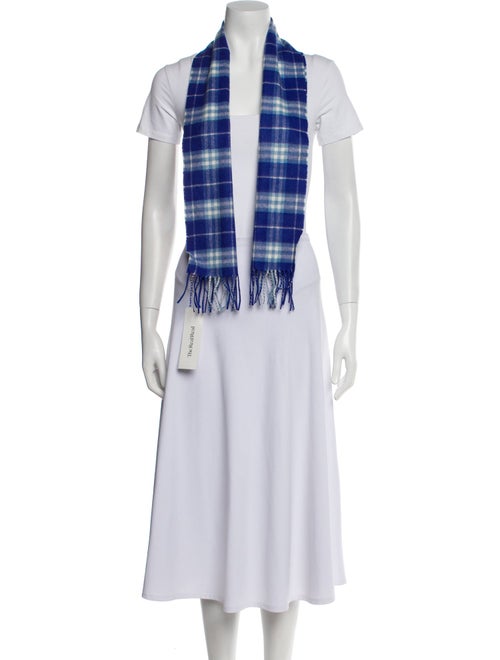 Burberry Cashmere Nova Check Pattern Scarf