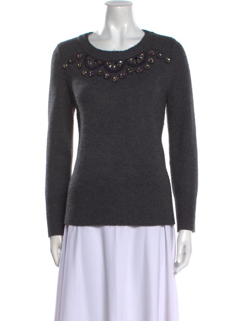 Burberry Wool Scoop Neck Sweater