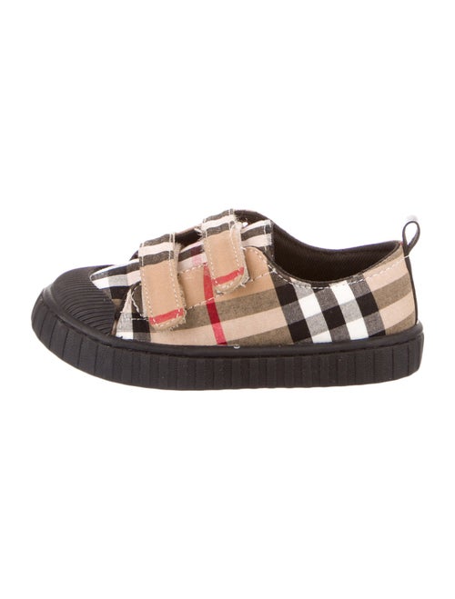 Burberry Check Print Low Top Sneakers