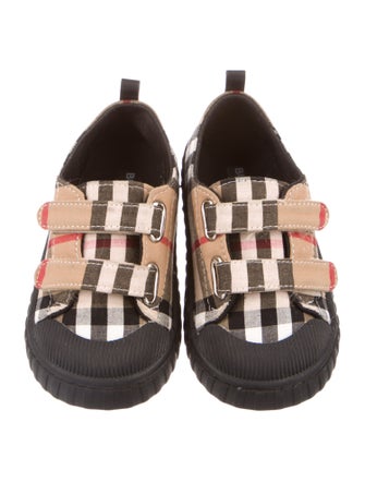 Burberry Check Print Low Top Sneakers