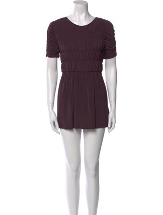 Burberry Silk Mini Dress