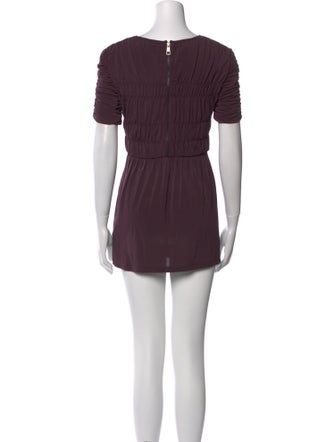 Burberry Silk Mini Dress