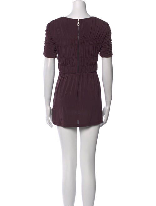 Burberry Silk Mini Dress