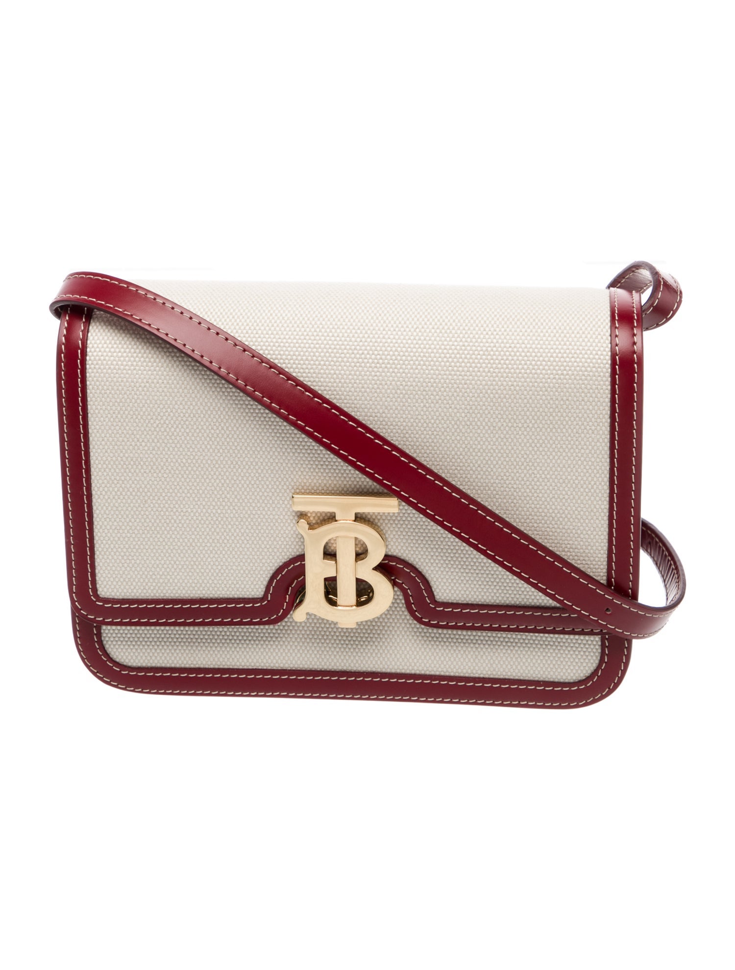 Burberry Canvas TB Bag Small