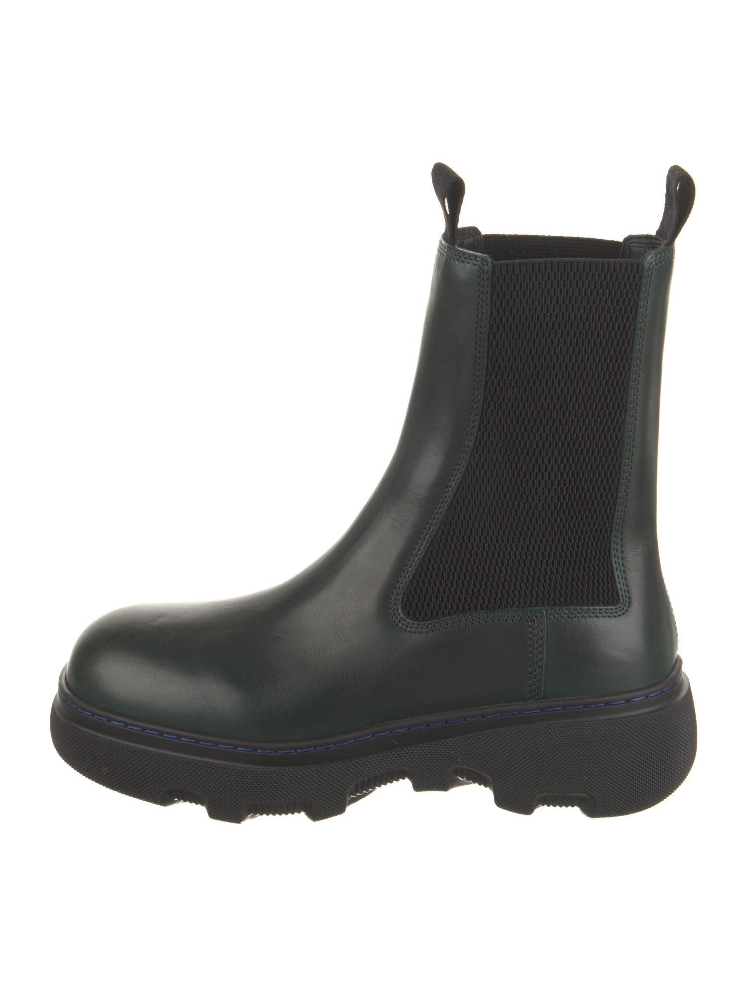 Burberry Leather Chelsea Boots