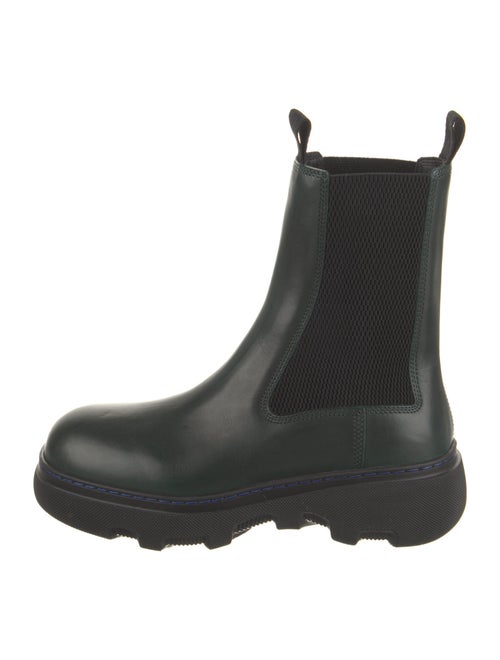 Burberry Leather Chelsea Boots