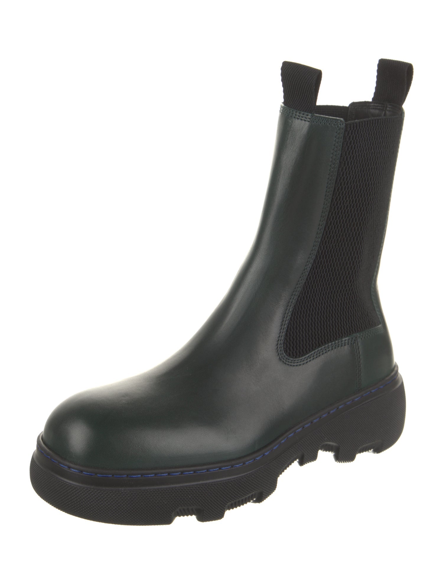 Burberry Leather Chelsea Boots