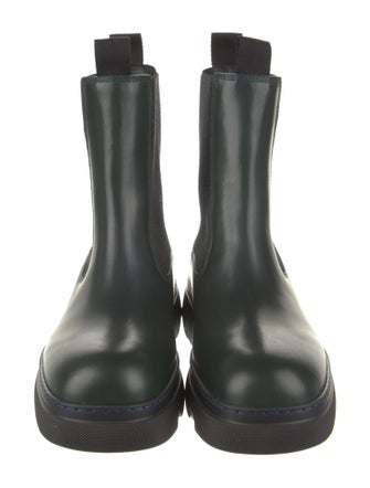 Burberry Leather Chelsea Boots