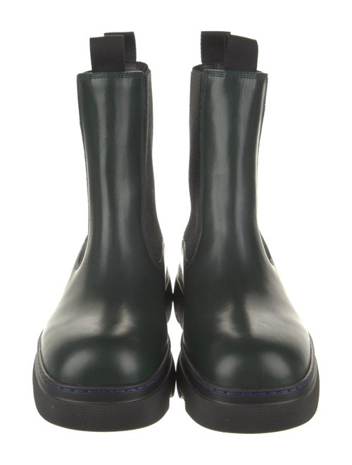 Burberry Leather Chelsea Boots