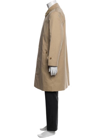 Burberry House Check Pattern Trench Coat
