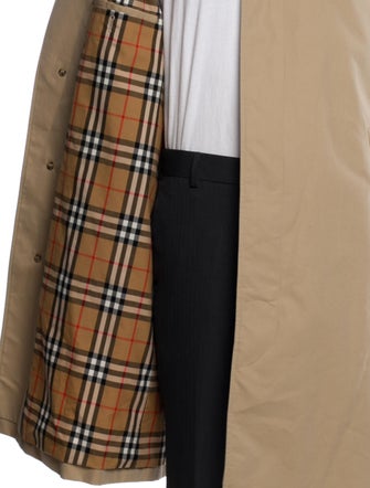 Burberry House Check Pattern Trench Coat