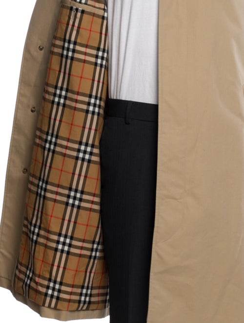 Burberry House Check Pattern Trench Coat