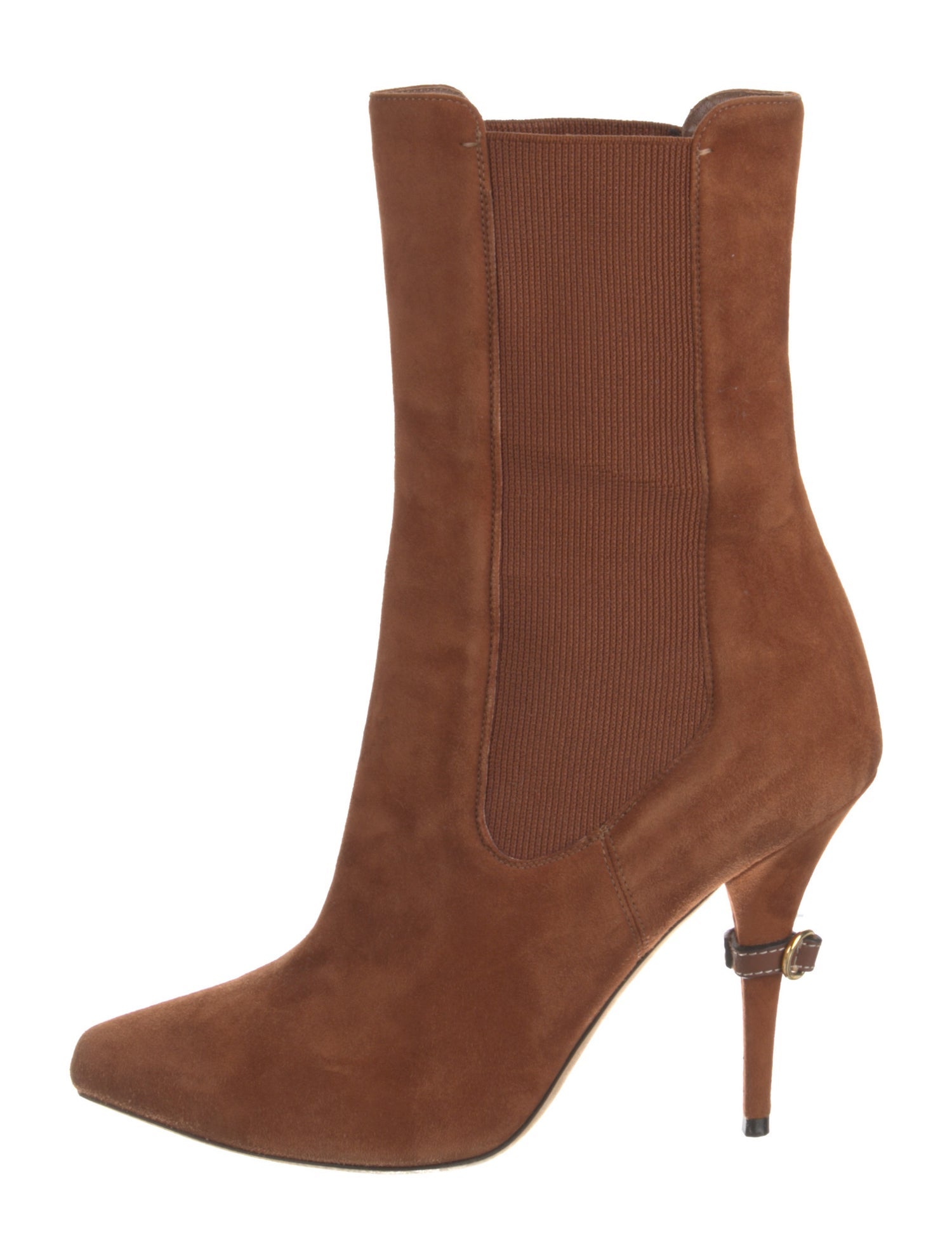 Burberry Suede Sock Boots