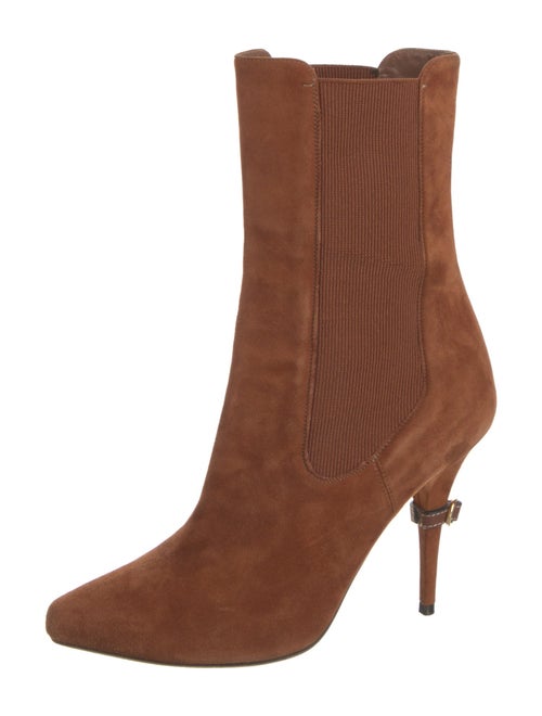 Burberry Suede Sock Boots