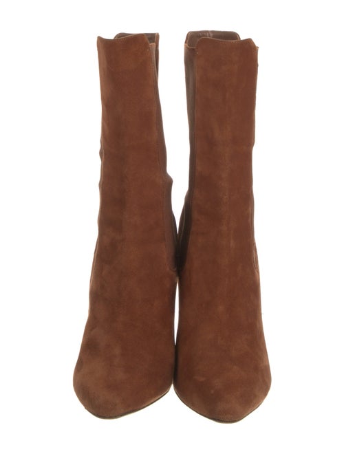 Burberry Suede Sock Boots