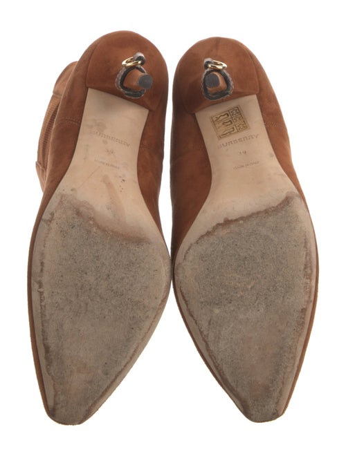 Burberry Suede Sock Boots