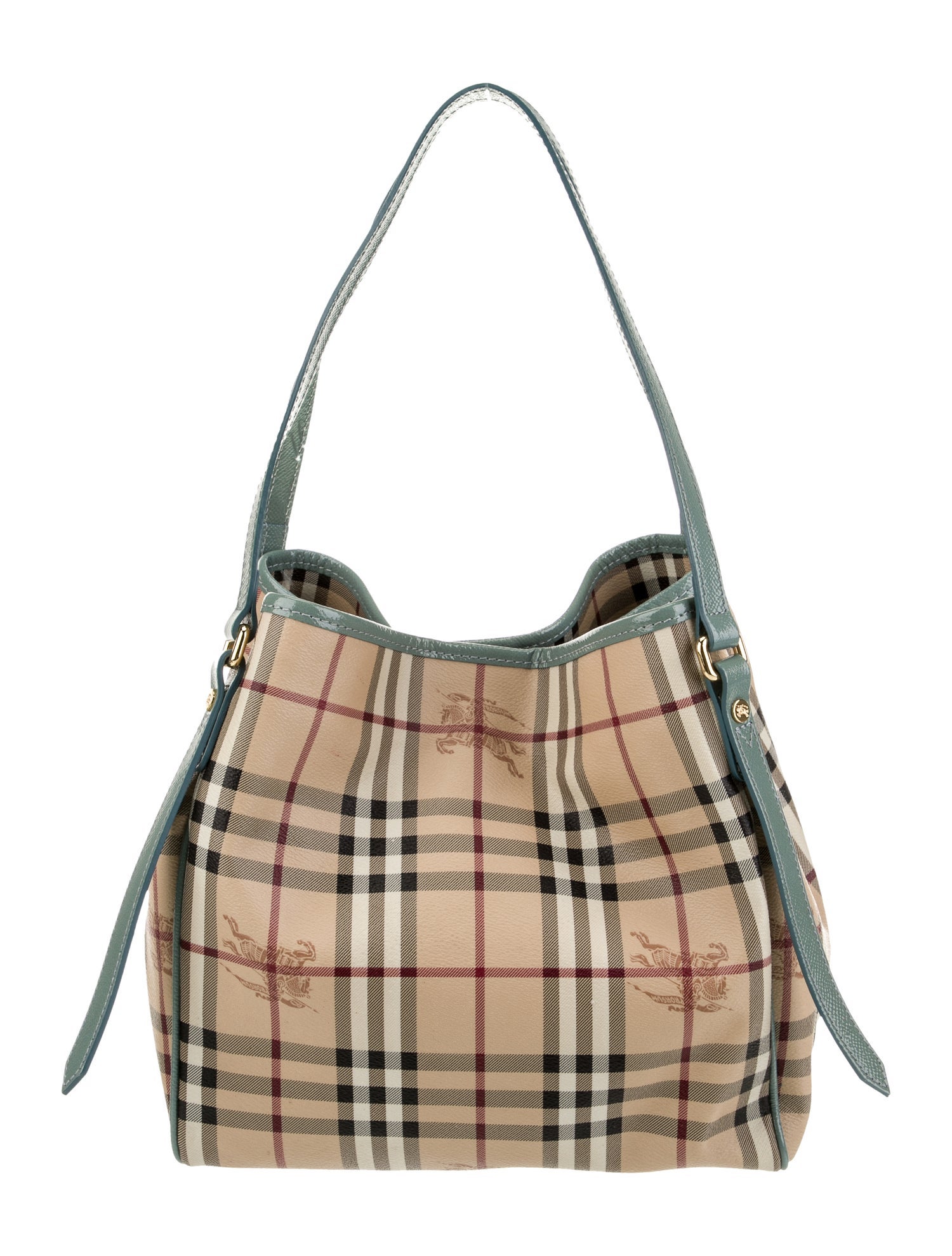 Burberry Haymarket Check Bucket Bag