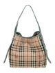 Burberry Haymarket Check Bucket Bag