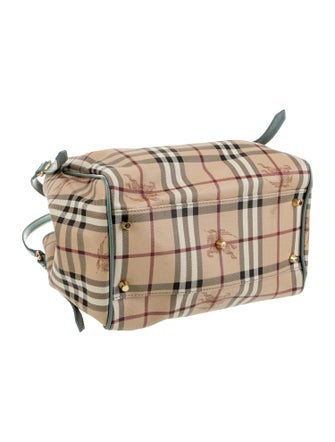 Burberry Haymarket Check Bucket Bag