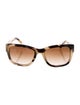 Burberry Square Gradient Sunglasses