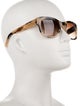 Burberry Square Gradient Sunglasses
