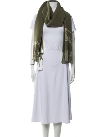 Burberry Cashmere Graphic Print Scarf