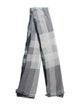 Burberry Cashmere Plaid Print Scarf