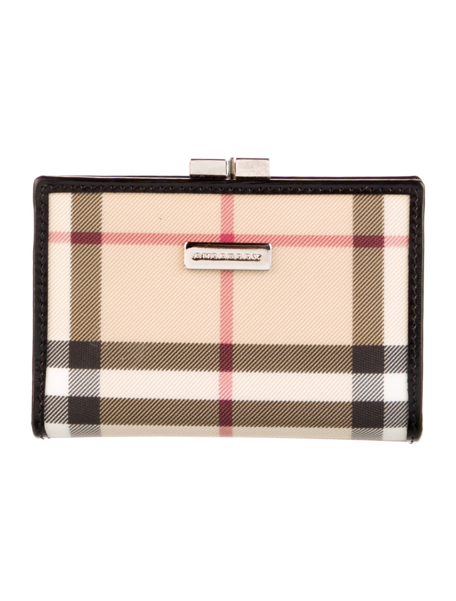 Burberry London Nova Check Pattern Bifold Wallet