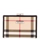 Burberry London Nova Check Pattern Bifold Wallet