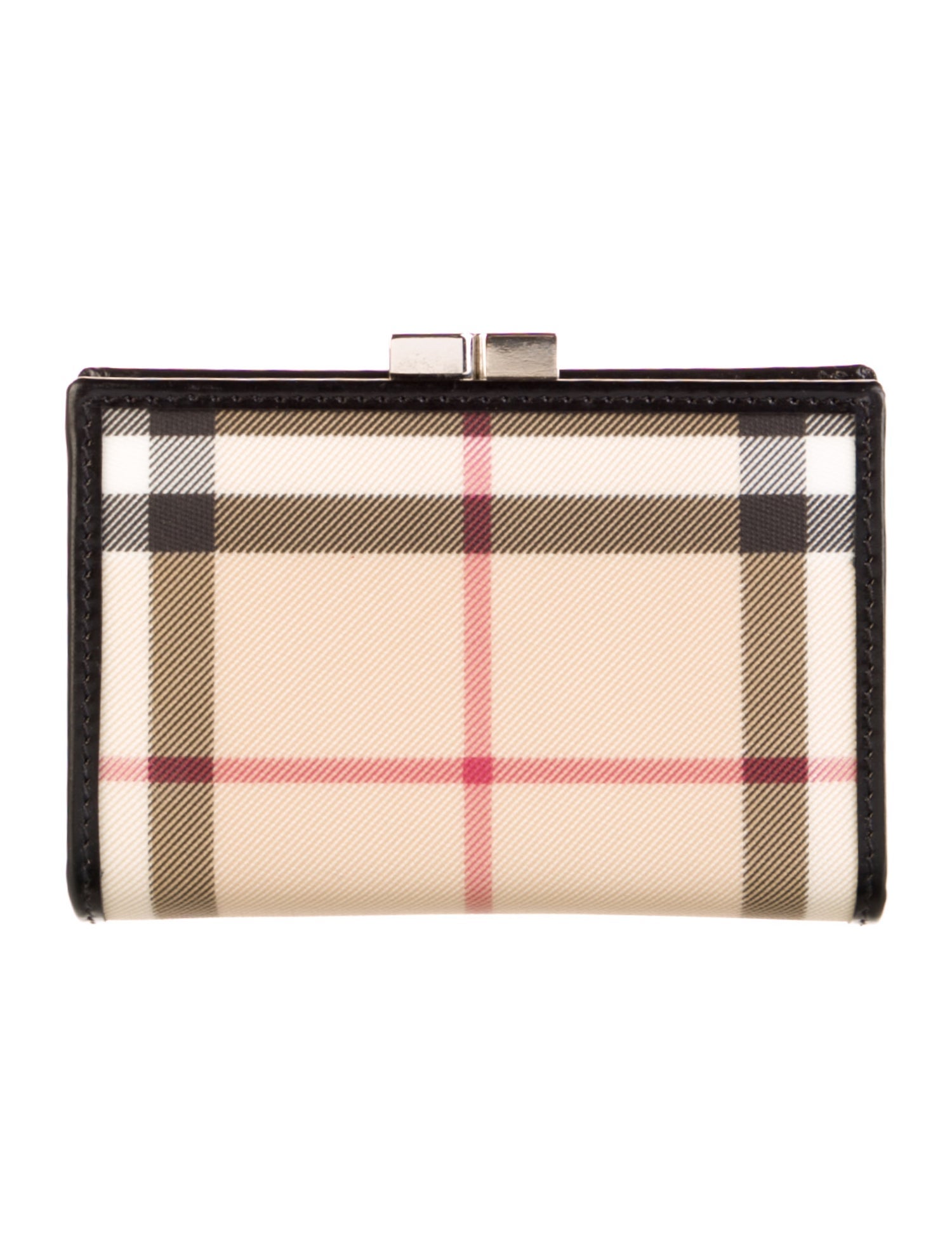 Burberry London Nova Check Pattern Bifold Wallet