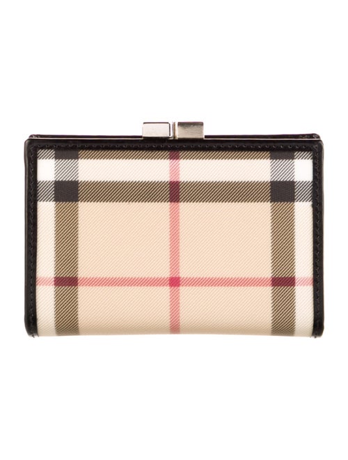 Burberry London Nova Check Pattern Bifold Wallet