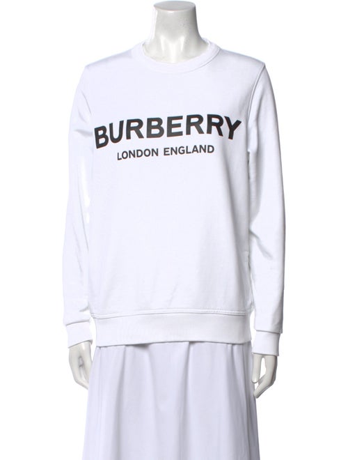 Burberry Graphic Print Crew Neck Sweatshirt