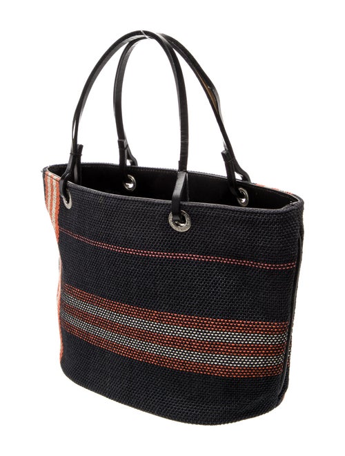 Burberry Canvas Top Handle Bag