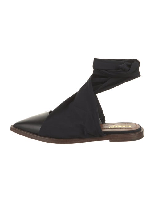Burberry Leather Mules