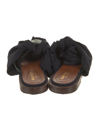 Burberry Leather Mules
