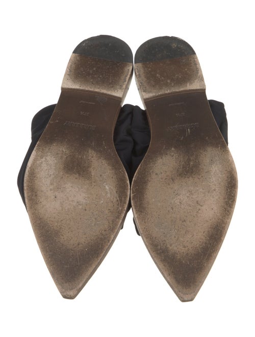 Burberry Leather Mules