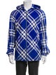 Burberry Plaid Print Jacket
