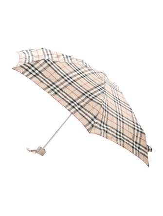 Burberry London Check Print Umbrella