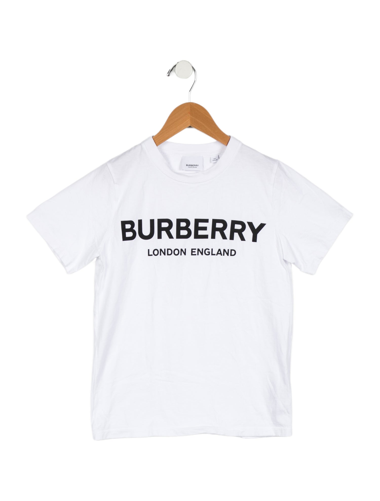 Burberry Kids' Logo Graphic Short Sleeve Top
