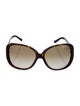 Burberry Oversize Gradient Sunglasses