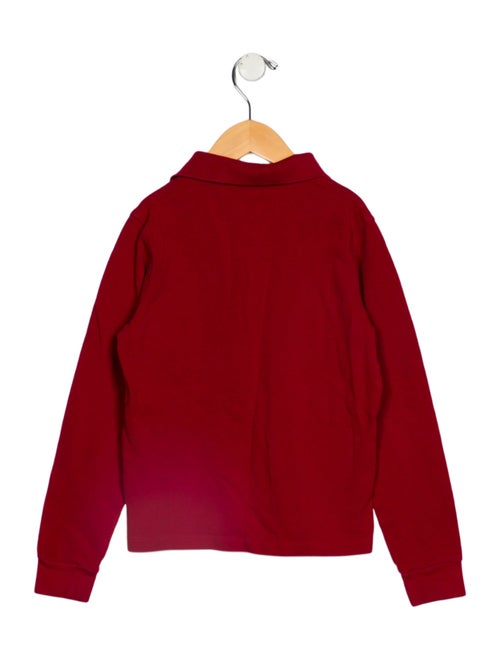 Burberry kid boys' red shirt