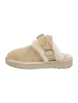 Burberry Suede Mules