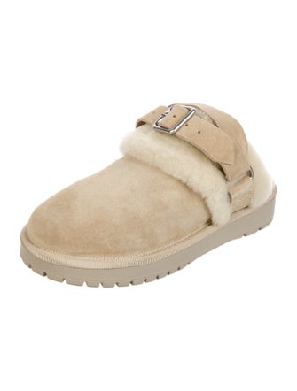 Burberry Suede Mules