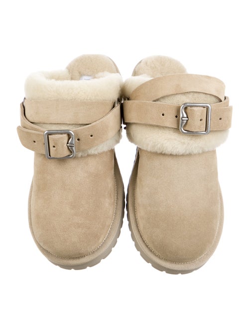 Burberry Suede Mules