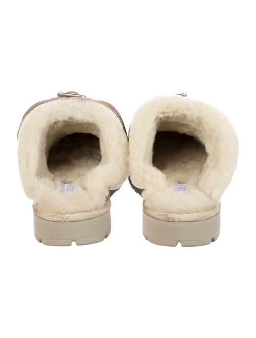 Burberry Suede Mules