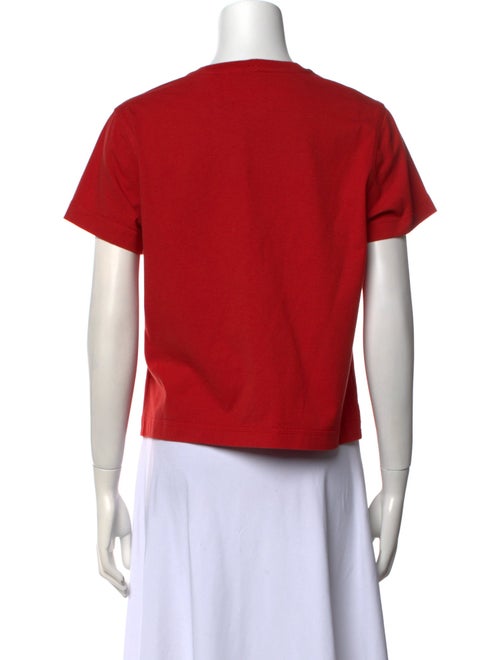 Burberry Graphic Print Crew Neck T-Shirt