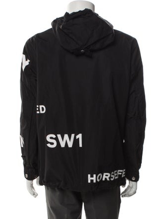 Burberry Graphic Print Windbreaker