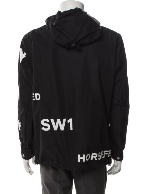 Burberry Graphic Print Windbreaker